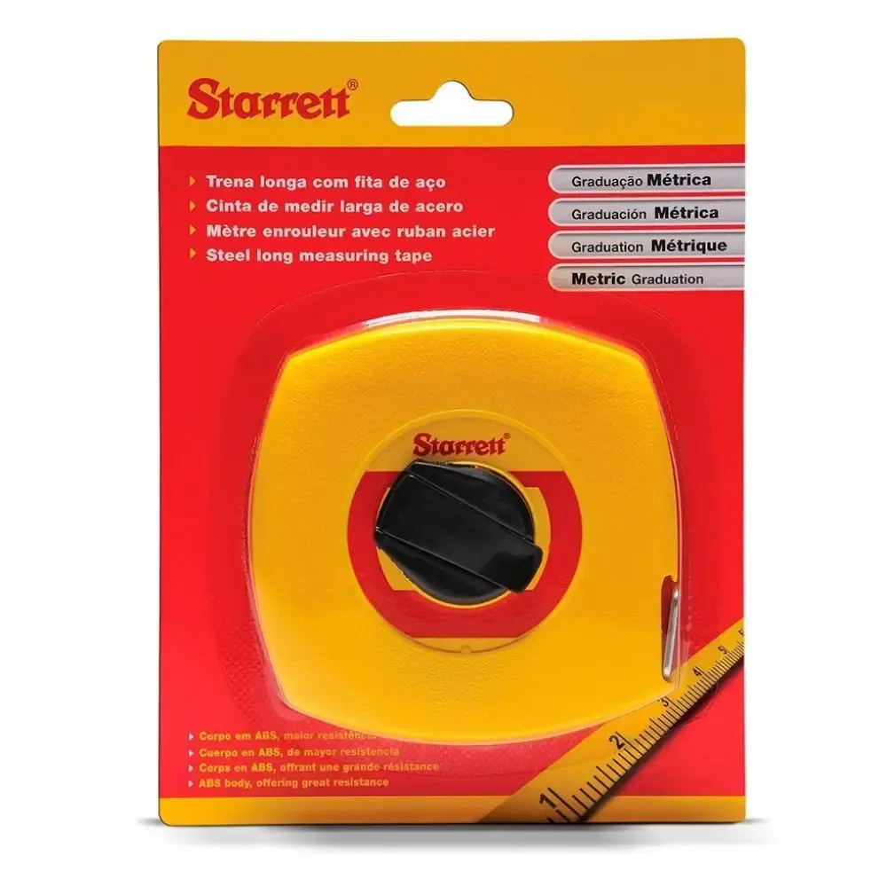 Trena Fita de Aço sem Trava 30 m STARRETT — fotografia 5