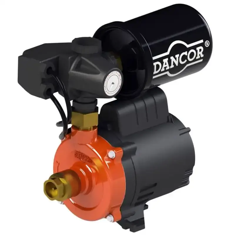 Bomba pressurizadora residencial com tanque de pressão 1/2 CV TDV2 ultra DC-4 Dancor 110 V