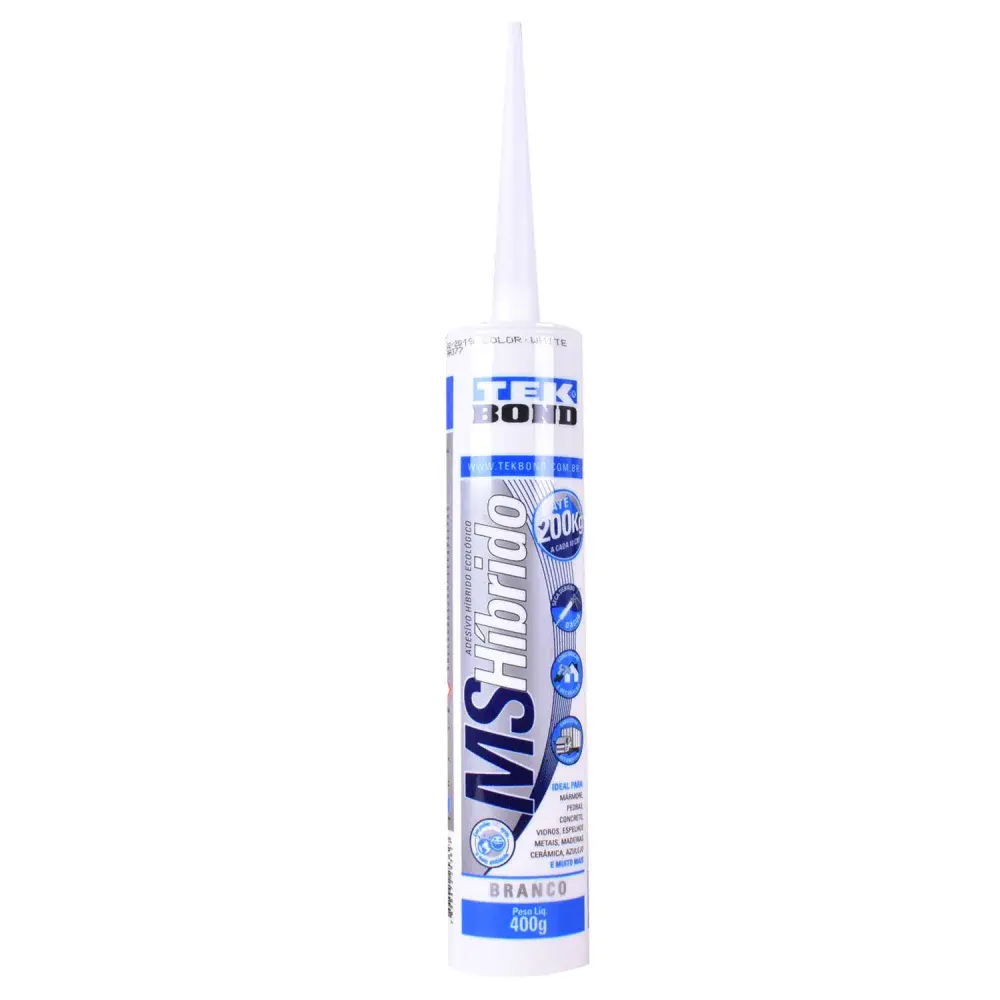 Adesivo híbrido ms branco profissional 400G Tekbond