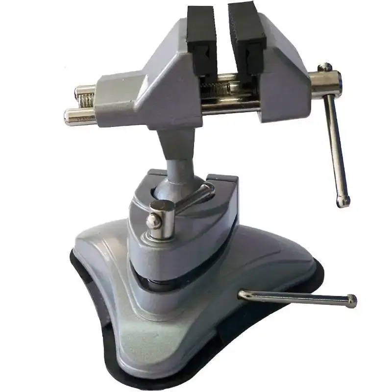 Mini torno de mesa 3 pol modelo 8RN com cabeça inclinável e giratória Eda