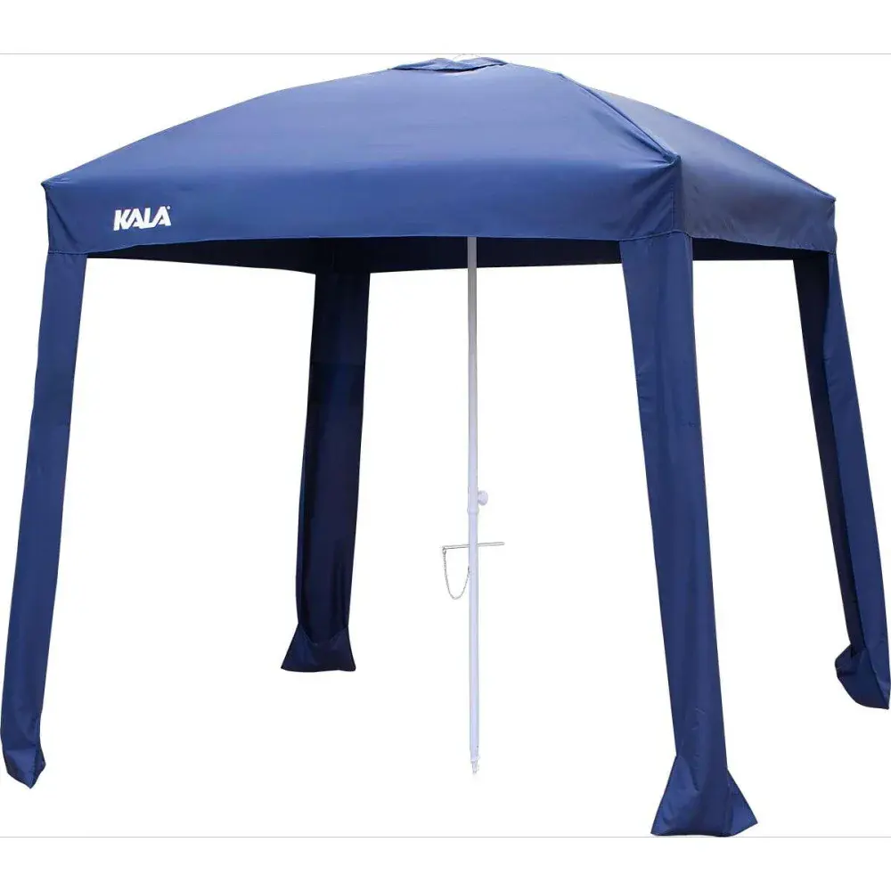 Gazebo cabana 2,2 x 2,2M azul Kala — fotografia 2