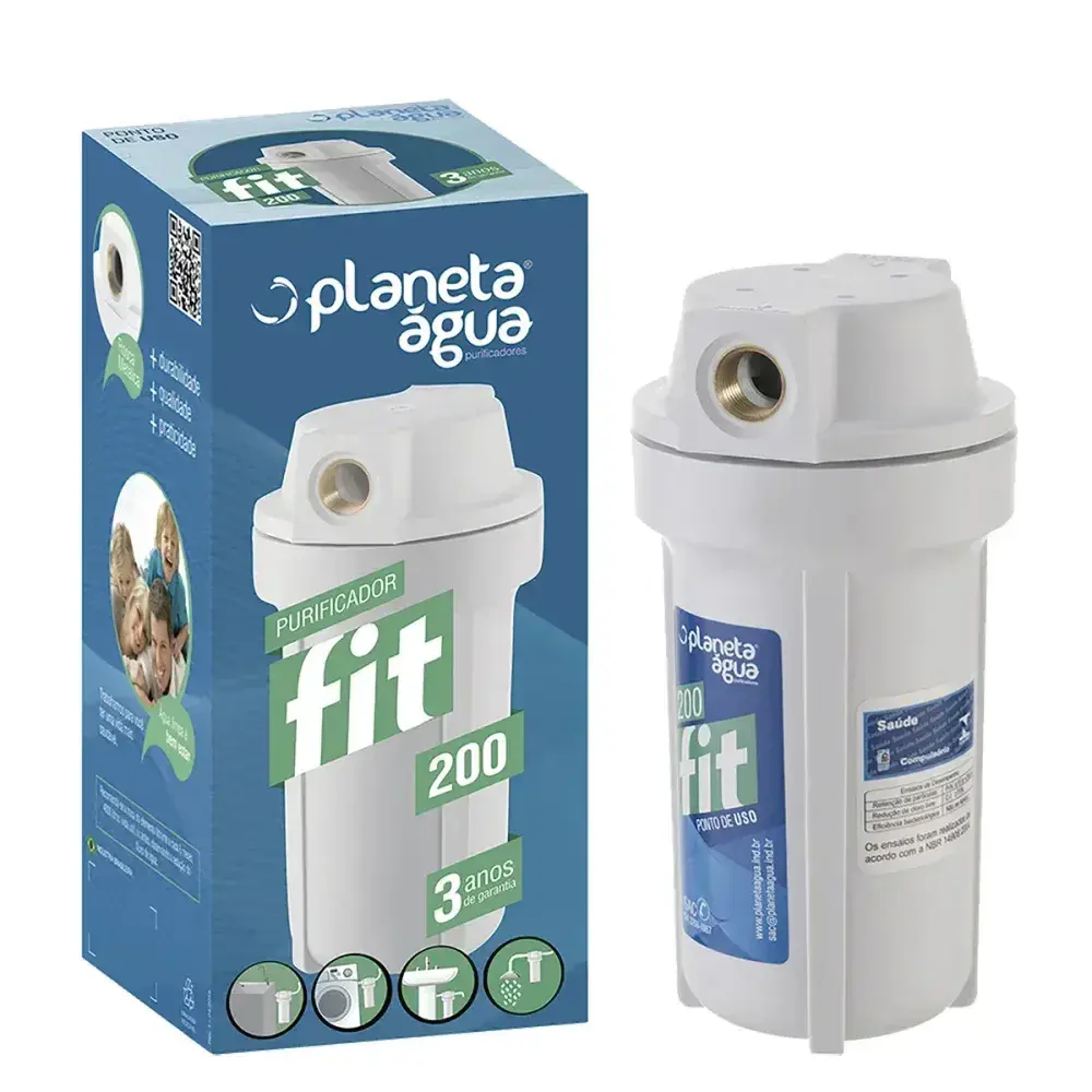 Purificador fit planeta agua ponto uso 7ROSCA1/2 — fotografia 2