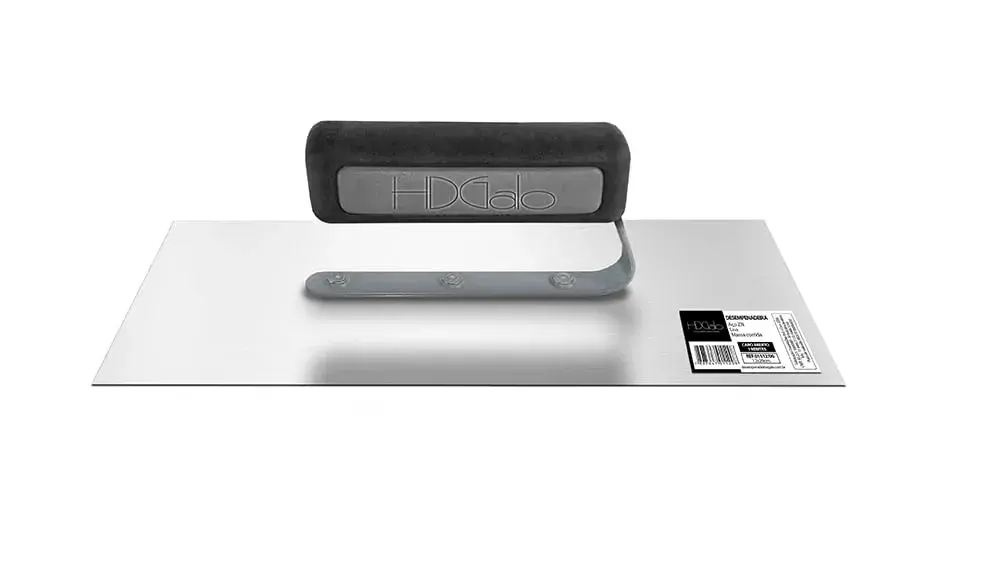 Desempenadeira de aço 12X29CM com cabo aberto hd Galo