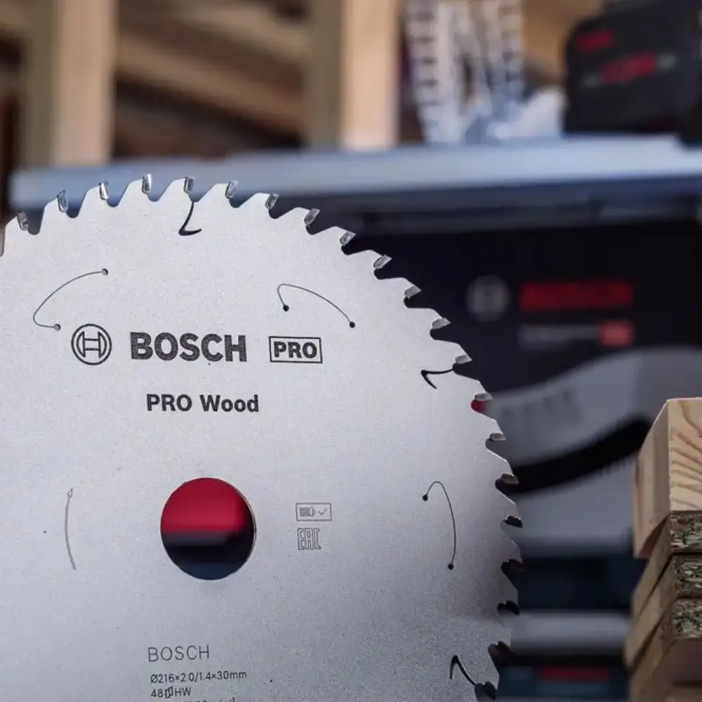 Disco de serra circular PRO wood cordless 216X30 48 dentes Bosch — fotografia 5