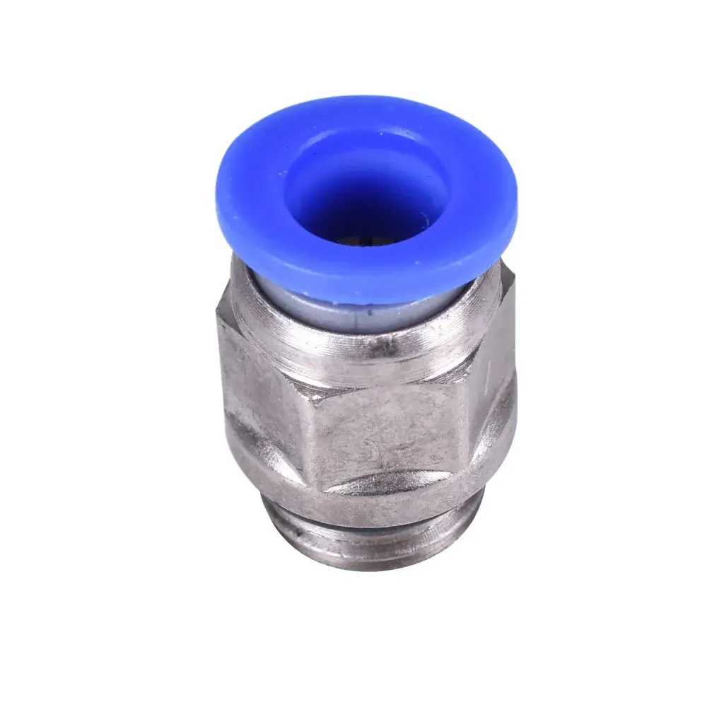 Conexão rápida reta macho 1/4" x 12 mm bsp PC12G02 Conecfit — fotografia 2