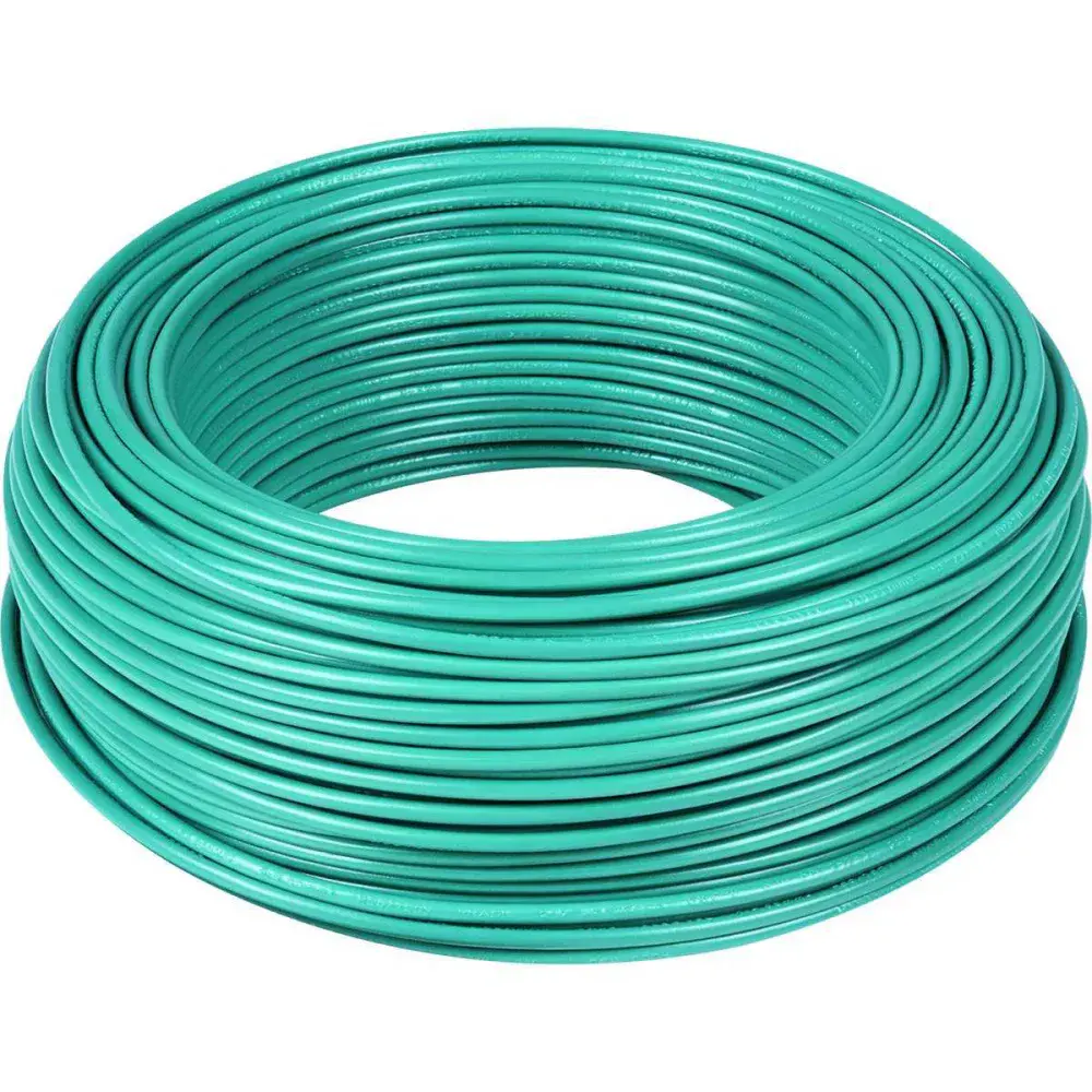 Cabo flexível 2,5MM verde 750V 100M Liege — fotografia de referência