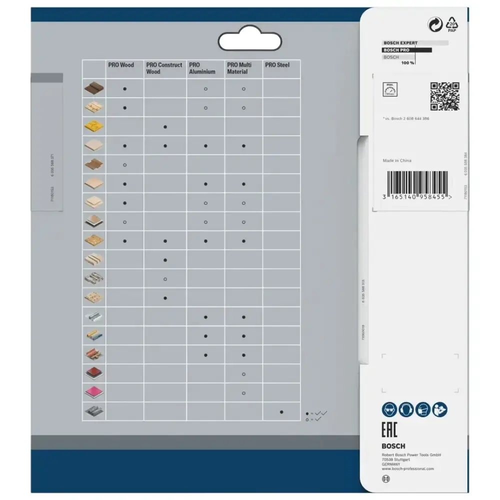 Disco de serra circular PRO wood cordless 184X20MM 48 dentes Bosch — fotografia 4