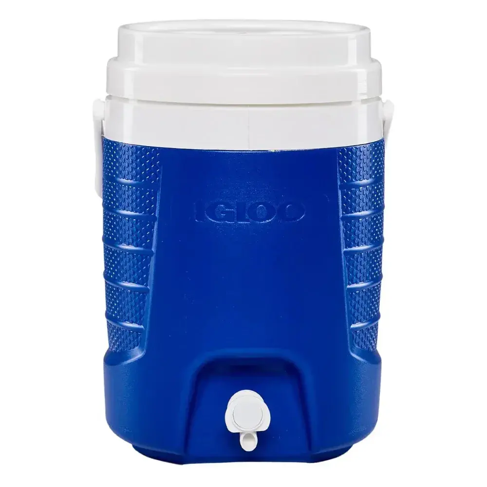 Galão térmico azul 7,5L sport com alça Igloo — fotografia 6