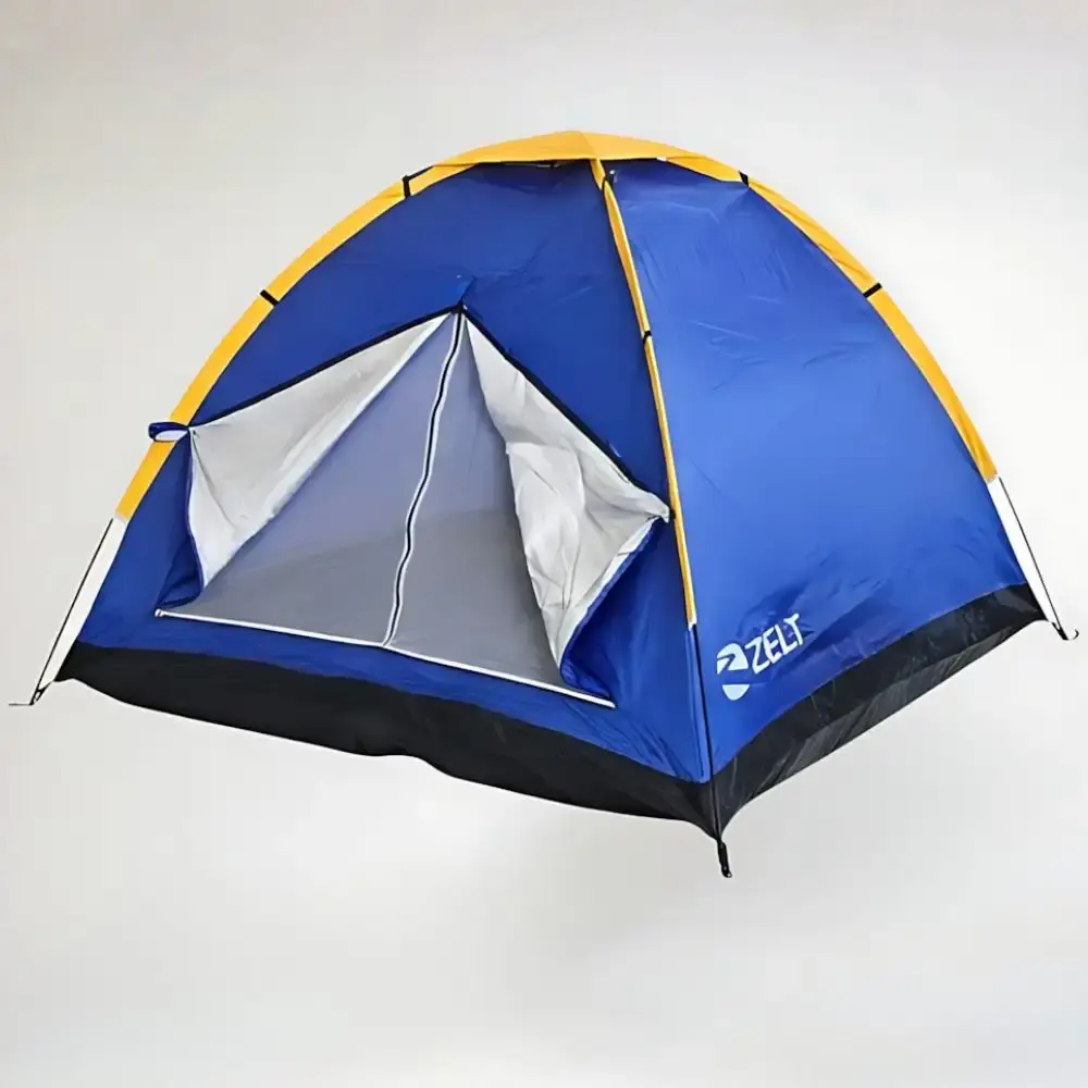 Barraca Camping Iglu até 4 Pessoas 2,10 M Prova D'Agua FPS100 ZELT — fotografia 3