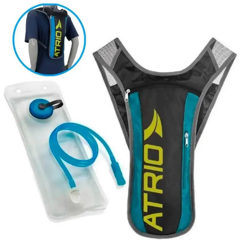 Mochila de hidratação sprint ciclismo alças ajustáveis atrio 1.5L BI052 Multilaser