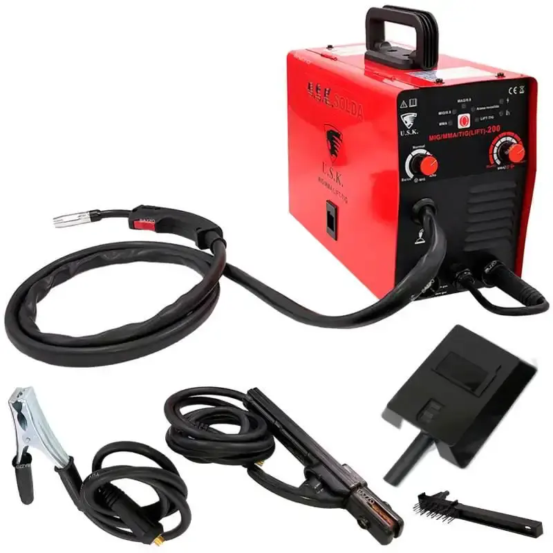 Máquina de solda multiprocesso mig, MMA e TIG LIFT-200 220V USK 220 V