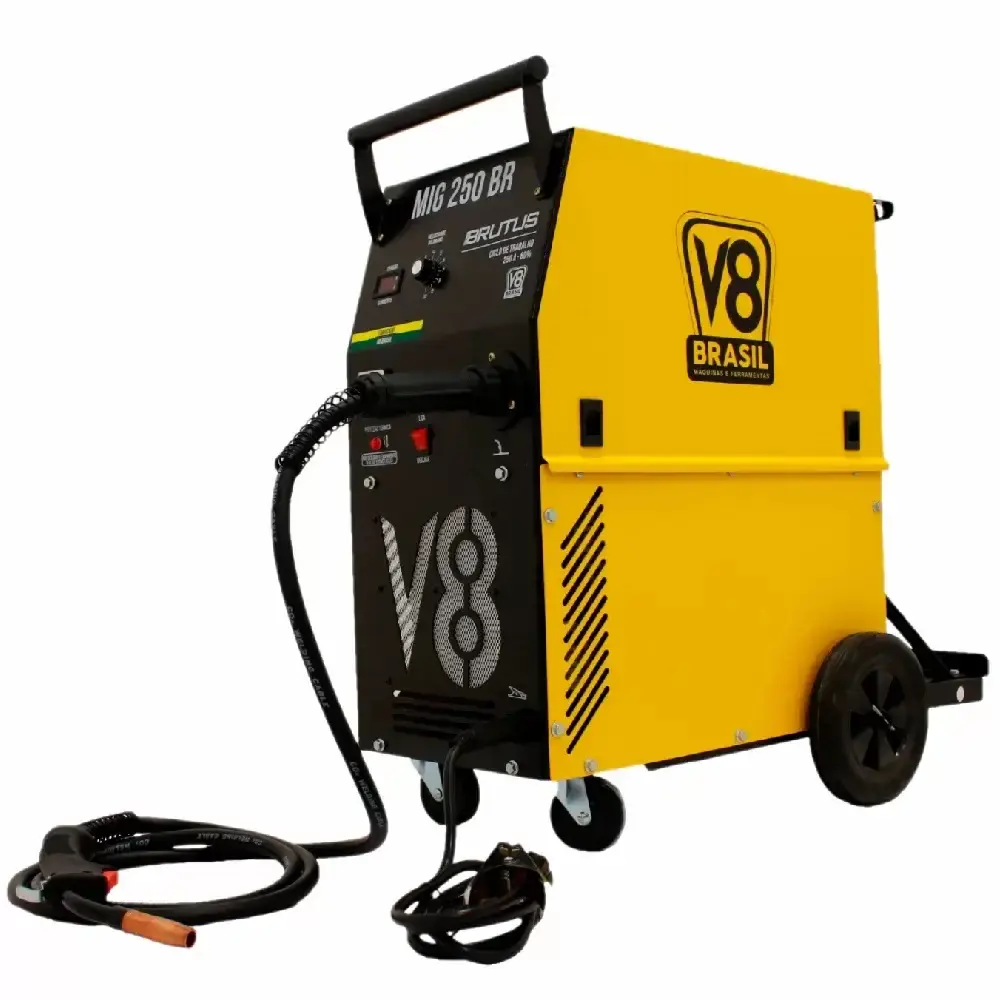 Solda mig 250BR brutus com tocha euro monofásica 220V 20096 V8