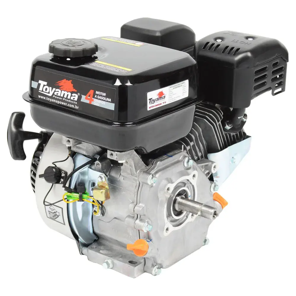 Motor a gasolina 7 hp multiuso 4 tempos ohv TE70 Toyama — fotografia 4
