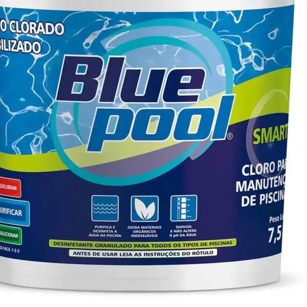 Cloro para piscina smart balde 7.5 KG 252033B Fluidra — fotografia 3