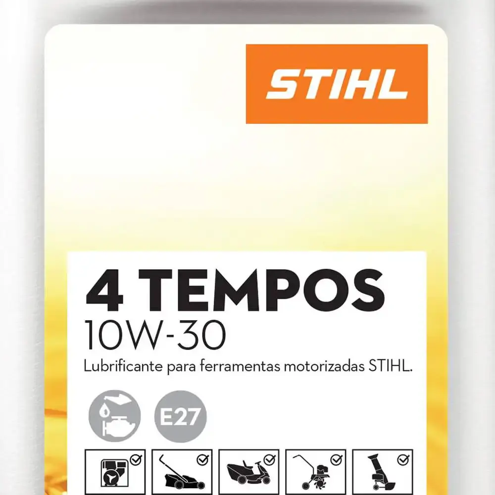 Óleo castrol 4 tempos 1 litro SAE 10W 30 Stihl — fotografia 4