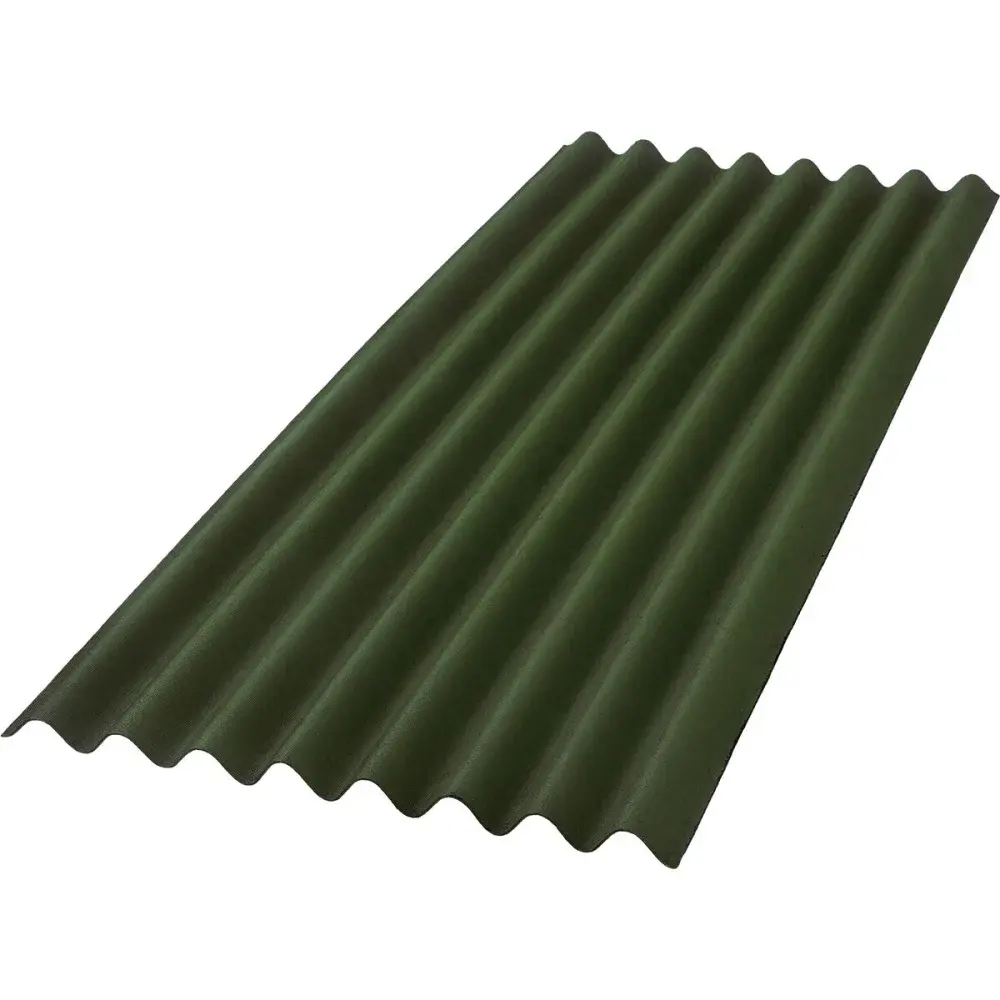 Telha ecológica clássica fit verde 200X75CM Onduline