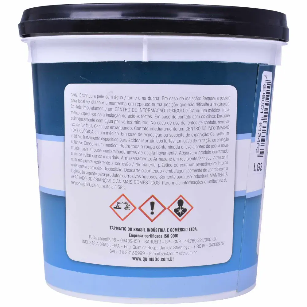 Limpa-inox gel quimatic - 850 g - quimatic tapmatic — fotografia 3