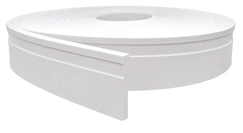 Rodapé eva autocolante 7CM x 5M branco meu rodapé — fotografia 4