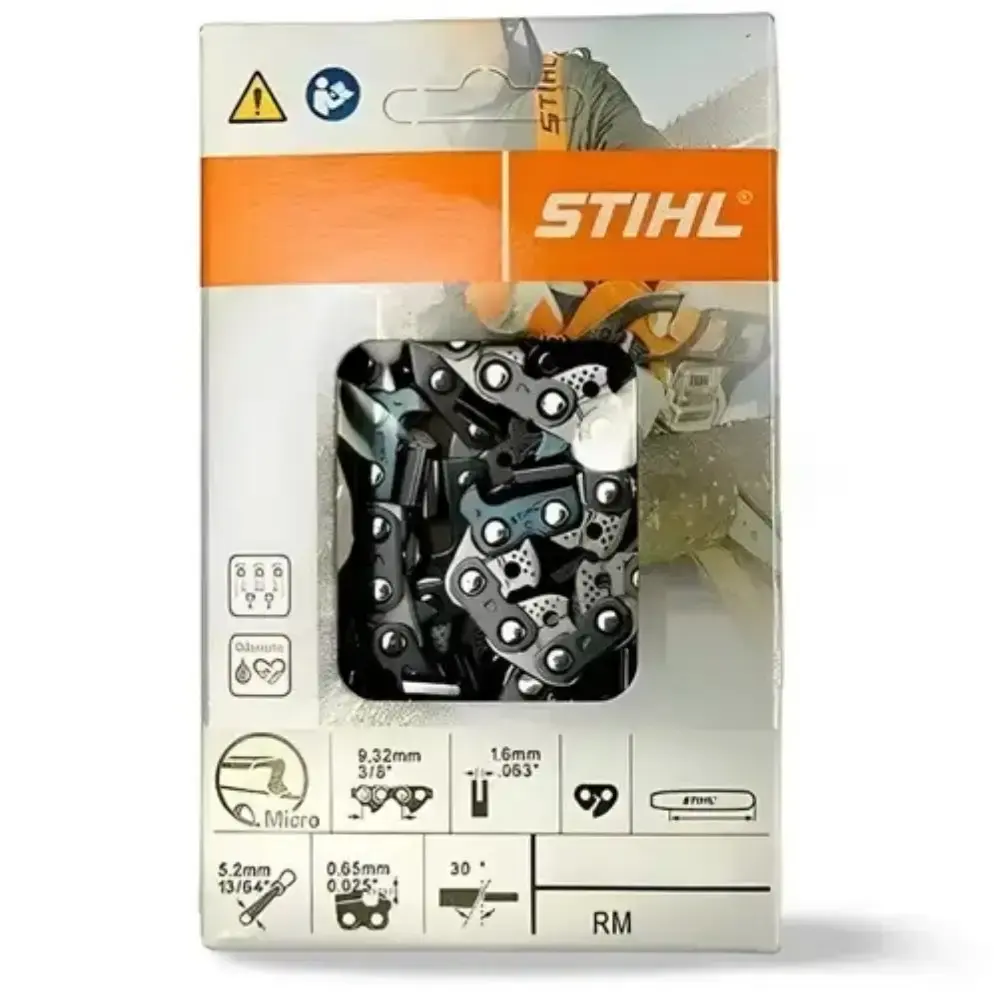 Corrente para motosserra 3/8 POL 36 dentes 1 guia Stihl — fotografia 2