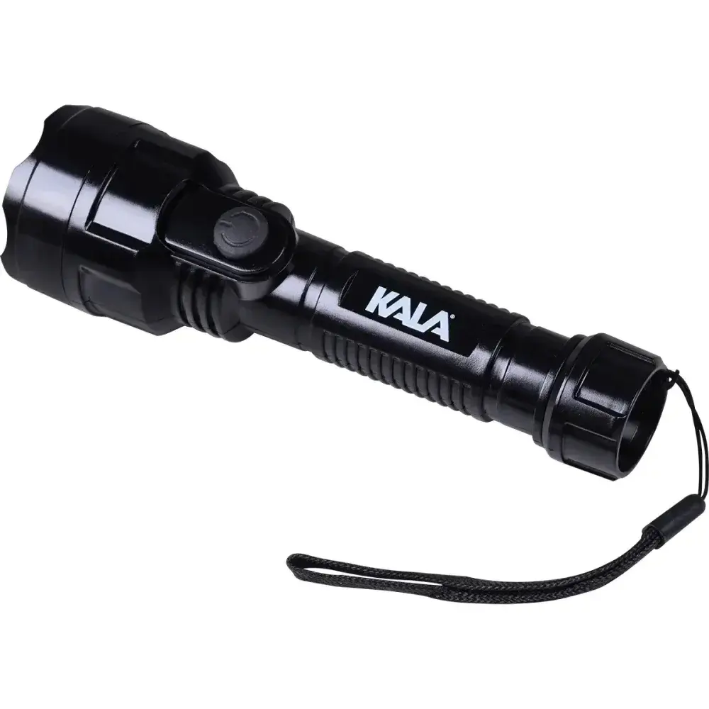 Lanterna super led 2AA preto Kala — fotografia 6