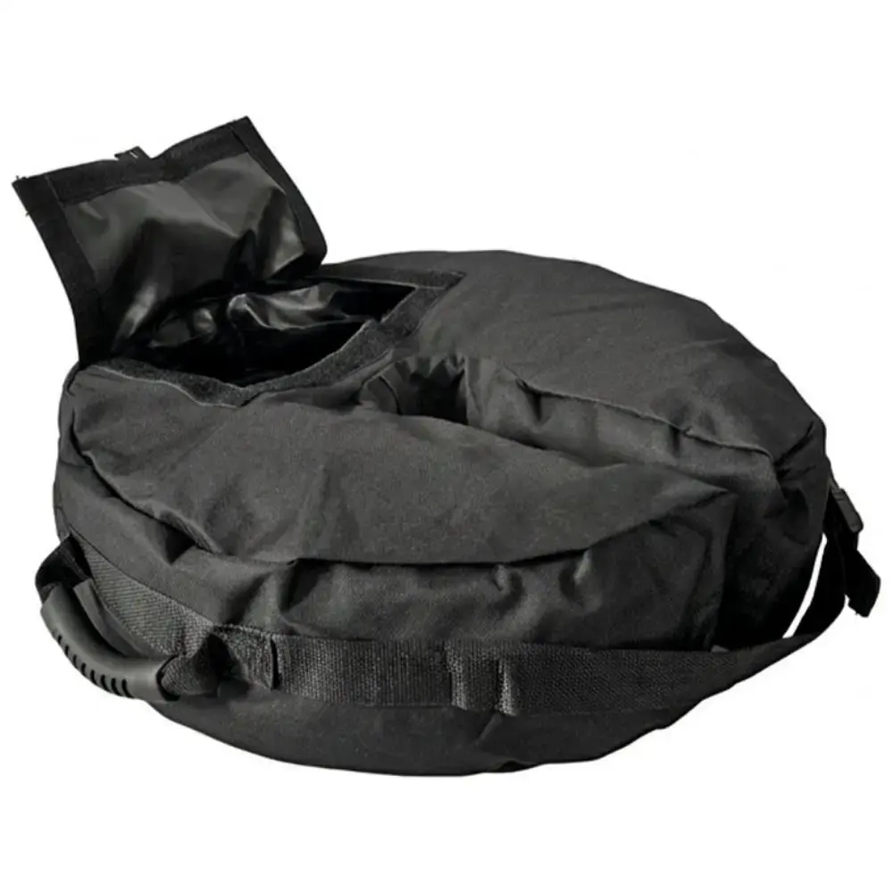 Base para ombrellone 35KG bolsa redonda para areia 46X46X15CM casa LYS — fotografia 2
