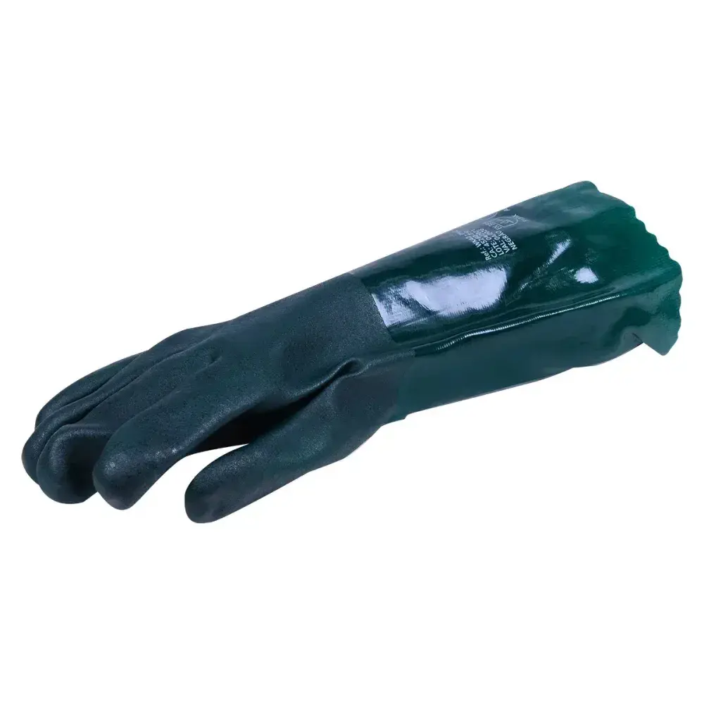 Luva de pvc com forro poliéster 35CM g Worker — fotografia 10