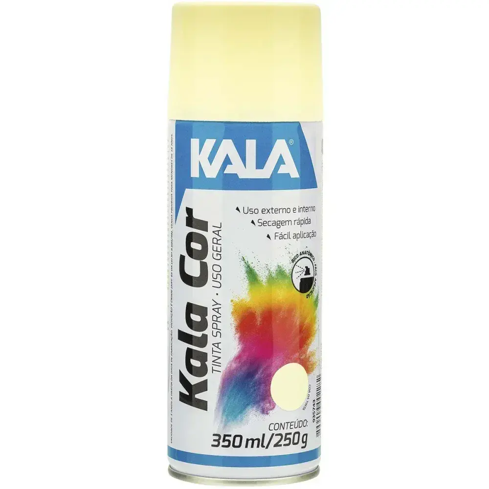 Tinta spray uso geral Kala bege 350ML — fotografia 2