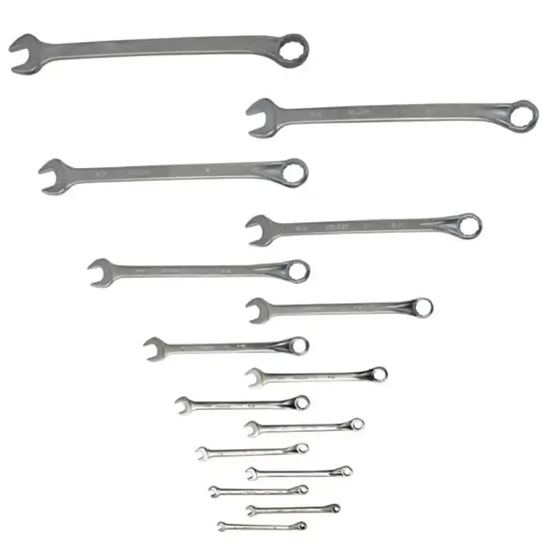 Chave Combinada JOGO 6 a 32 MM c/ 15 Peças BELZER