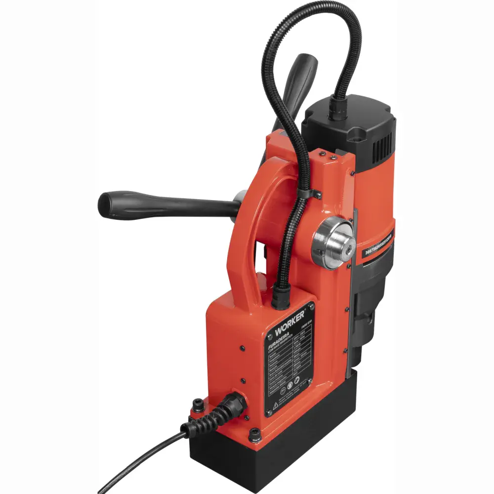 Furadeira base magnética 1700W 220V Worker — fotografia 9
