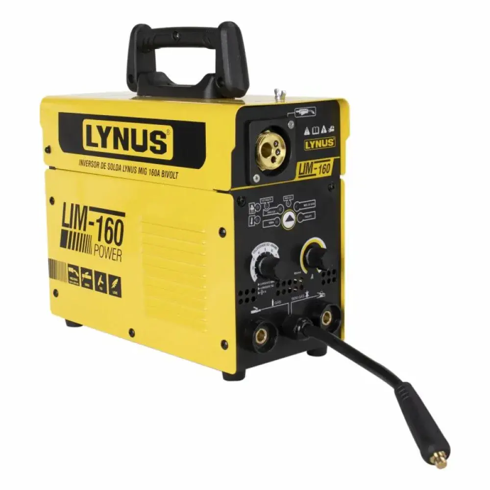 Inversor de solda LIM-160 power bivolt Lynus — fotografia 12