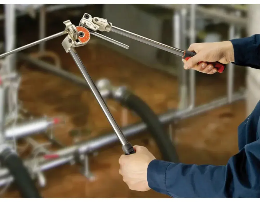 Curvador de tubo 6MM aço inox alavanca 606M Ridgid — fotografia 6