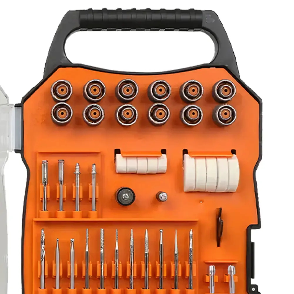 Kit de acessórios para mini retífica Worx com 201 peças maker x WA7208 Worx — fotografia 3