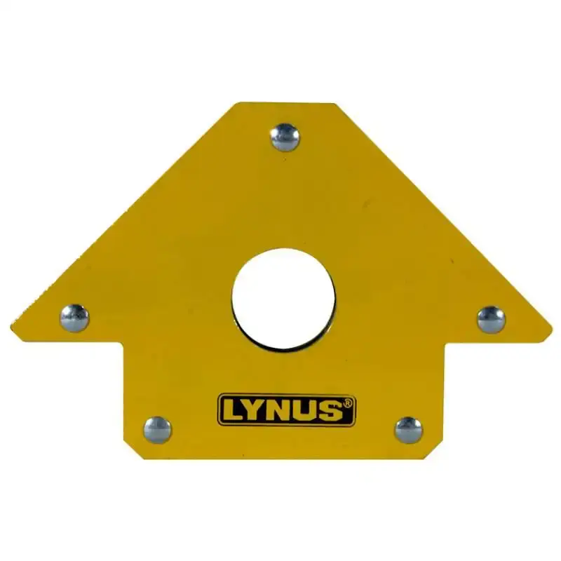 Esquadro magnético para soldador 25 KG EML-25 kit com 4 peças Lynus — fotografia 2