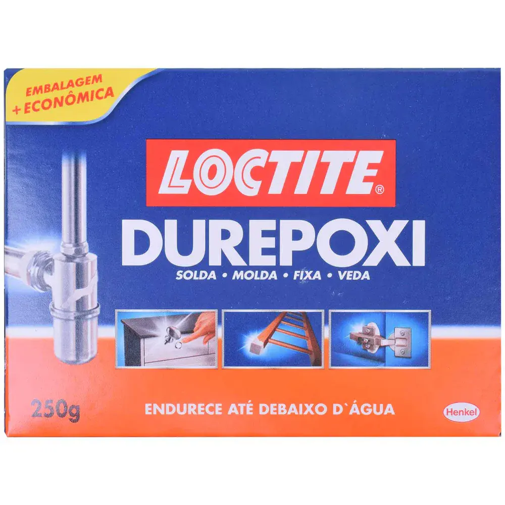 Durepoxi 250G 2 horas loctite Henkel — fotografia 3