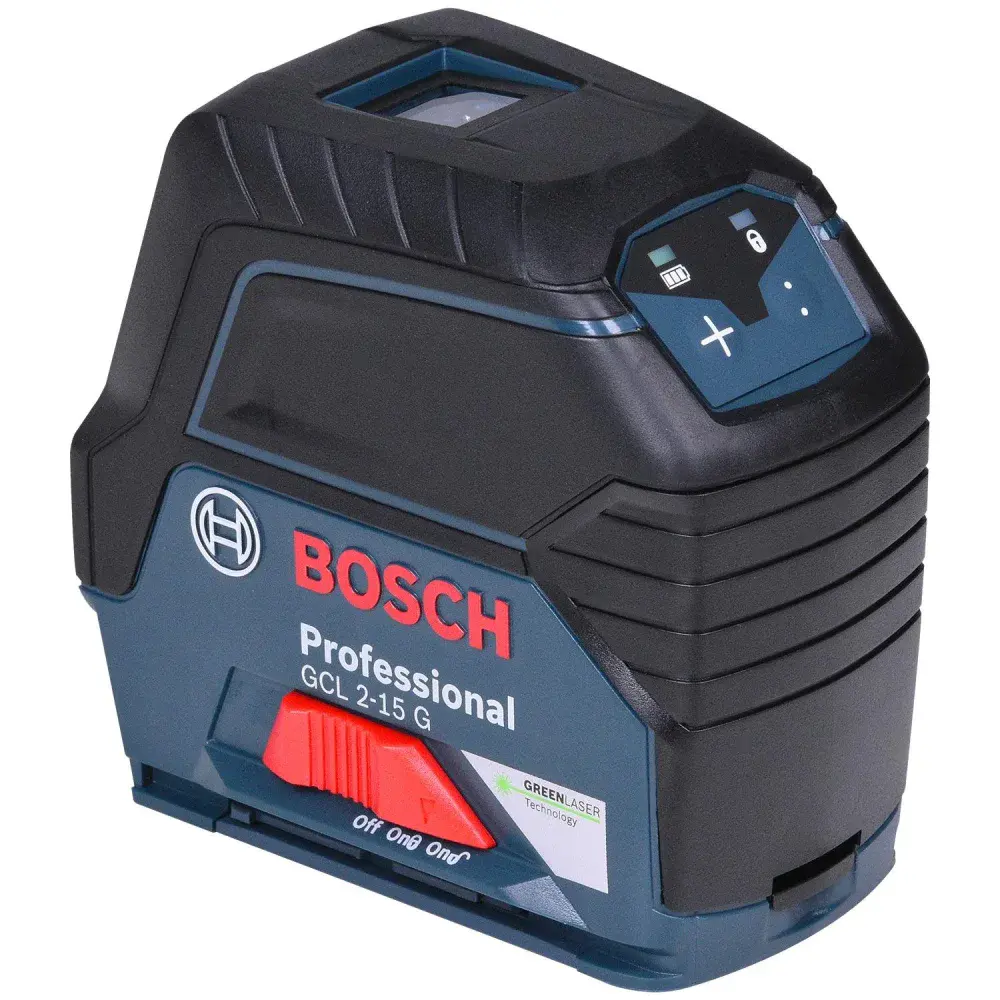 Nível a laser profissional verde gcl 2-15G 15M Bosch — fotografia 4