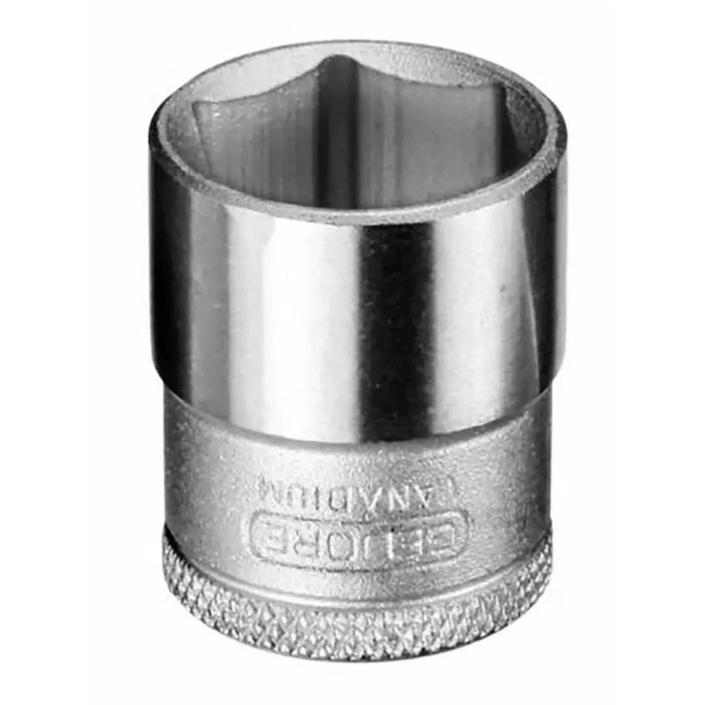 Soquete sextavado em aço cromo vanádio 8MM Gedore — fotografia de referência