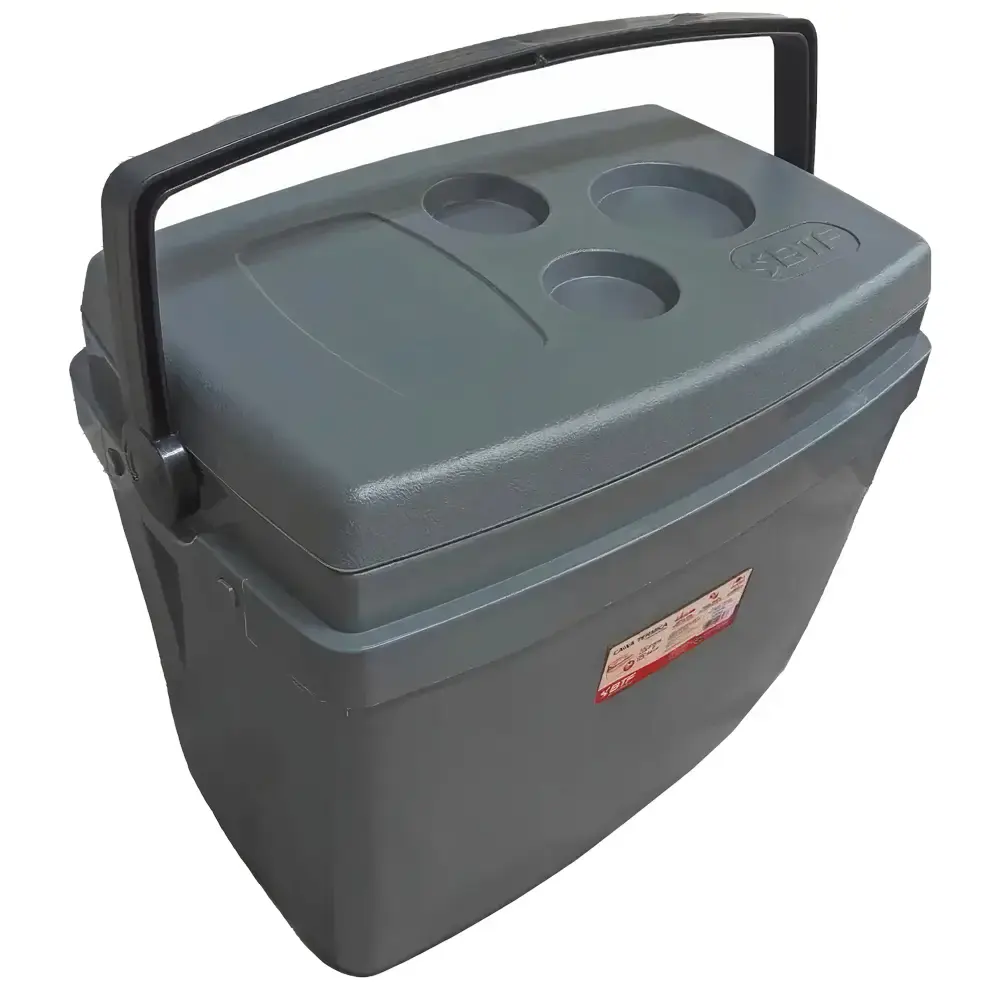 Caixa térmica 26 litros cinza CXT0126 Botafogo