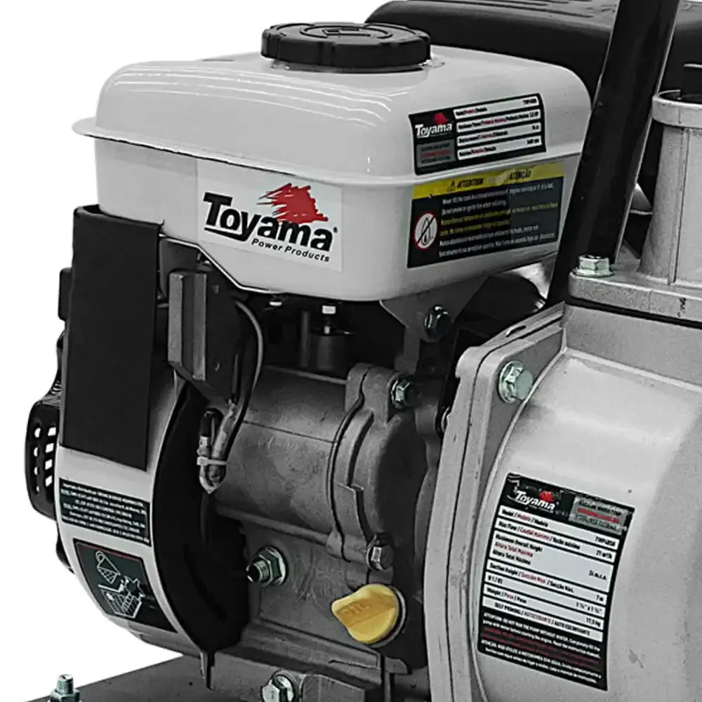 Motobomba a gasolina auto escorvante 1.1/2POL 3,5HP 4 tempos TWP40SH Toyama — fotografia 3