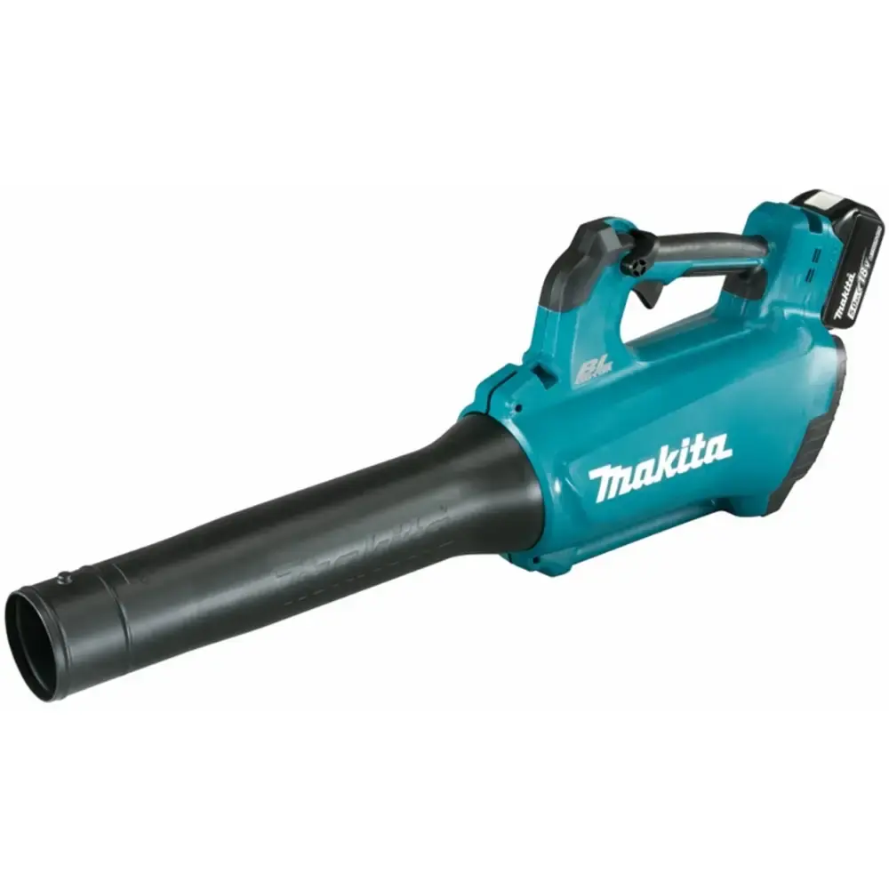 Soprador de folhas 52,1M/S a bateria 18V com carregador e bateria 5,0AH Makita