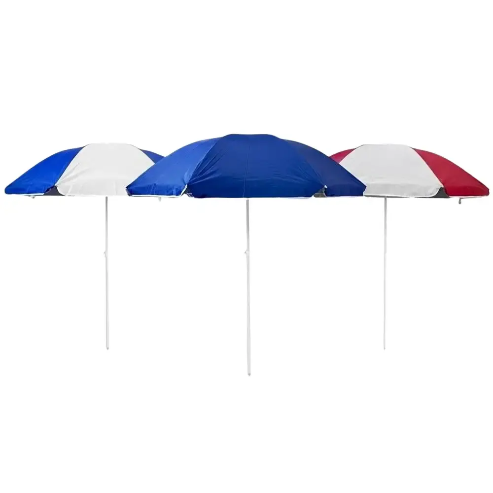 Guarda sol grande 1,80 metros poliéster FPS50 com bolsa Zelt Azul