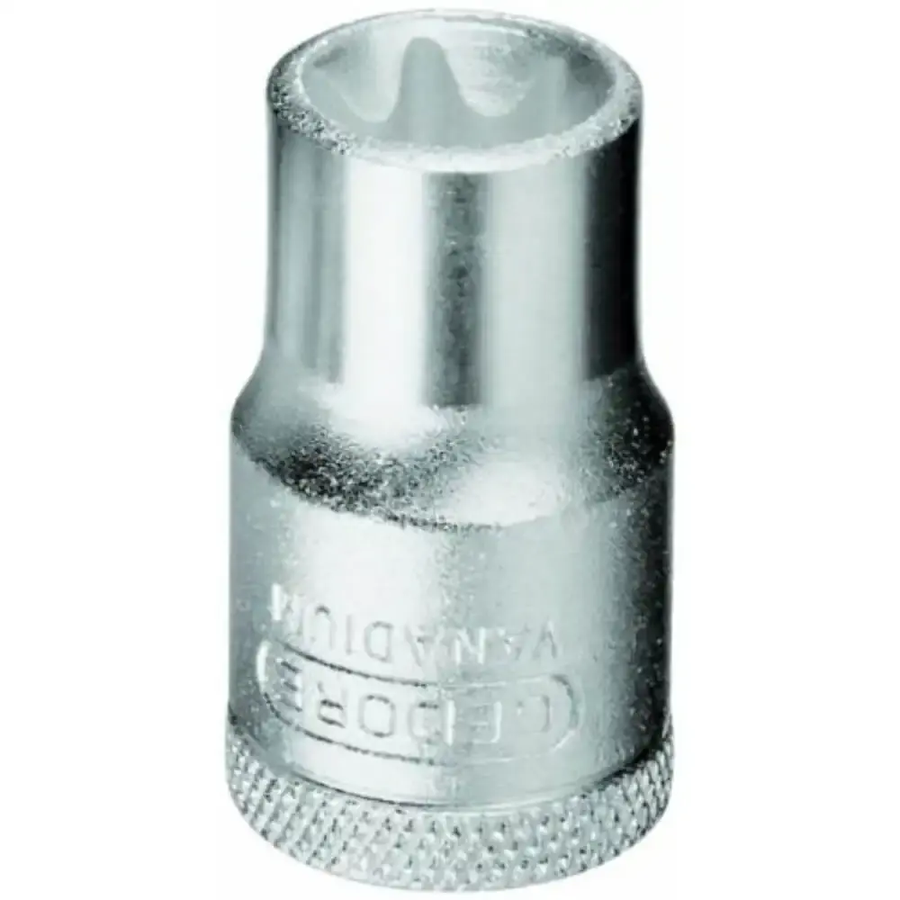 Soquete torx fêmea encaixe 1/2 POL TX19-E24 015639 Gedore — fotografia de referência