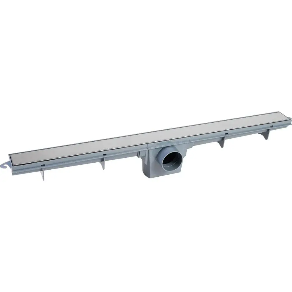 Ralo linear para esgoto inox sifonado grelha 70CM Amanco — fotografia 4