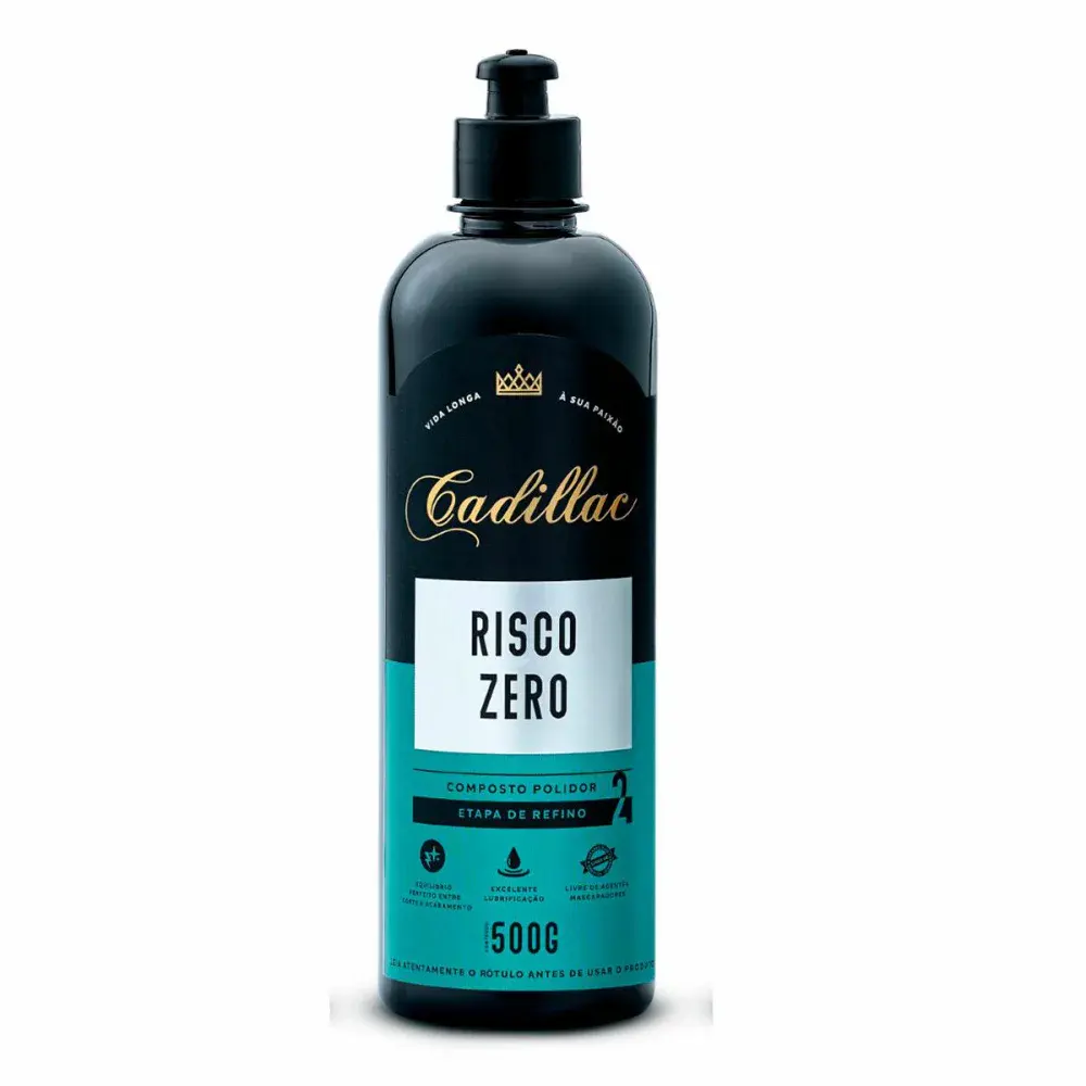 Composto polidor para corte risco zero refino 500G Cadillac