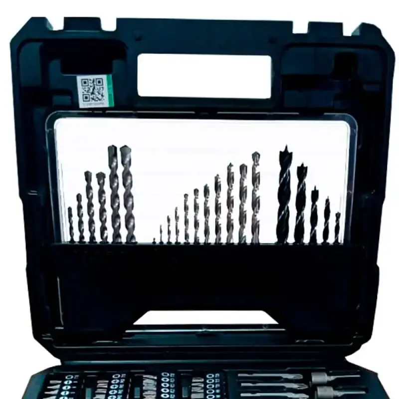 Kit de brocas e bits com 82 peças aço cromo vanádio e maleta HO211 Multilaser — fotografia 3