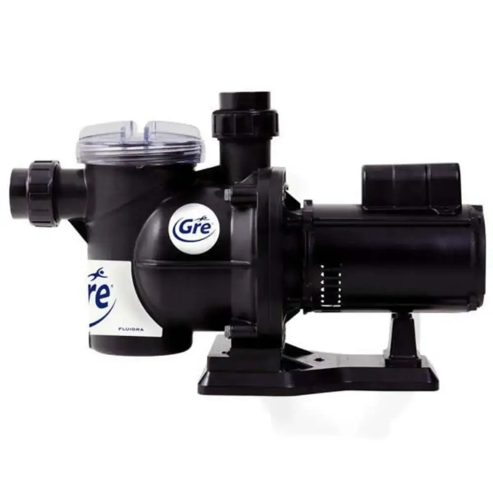 Filtro Piscina GRE 400 com Bomba 1,3 CV FLUIDRA e 75 kg Areia — fotografia 3