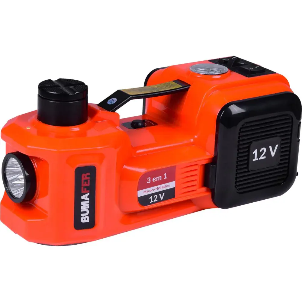 Kit emergência automotivo com macaco e chave 4,5T Bumafer — fotografia 3