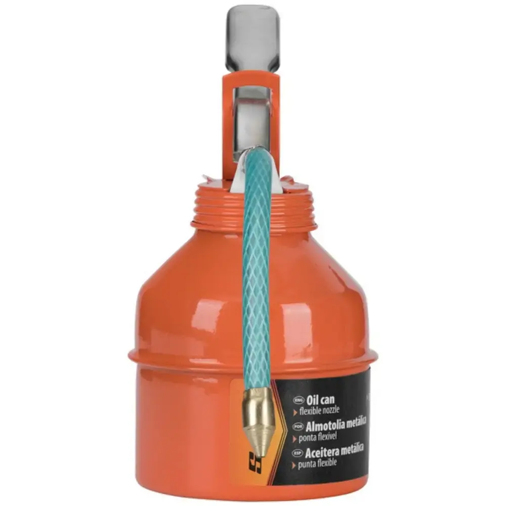 Almotolia metálica 300 ML ponta flexível Sparta — fotografia 4