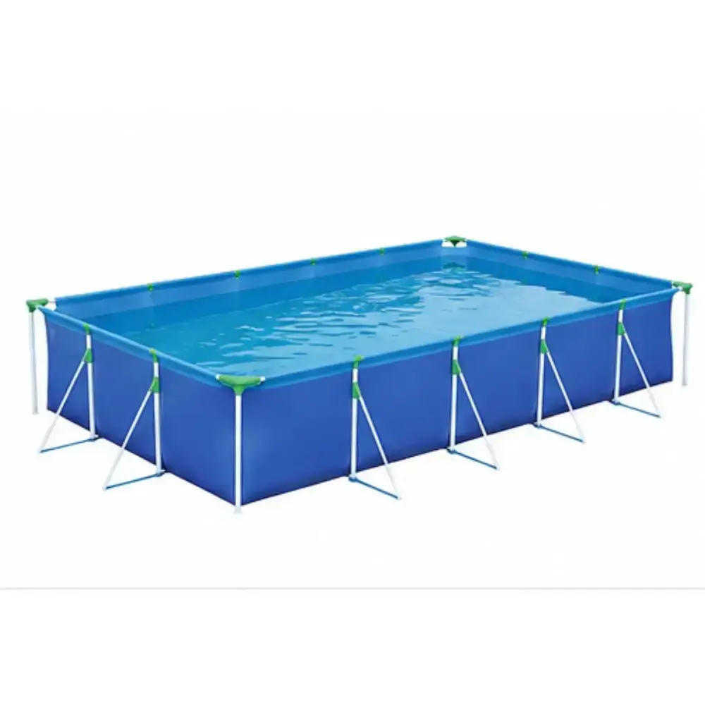 Piscina com Armação 10.000 Litros 442 x 270 x 84cm 1027 MOR — fotografia 3