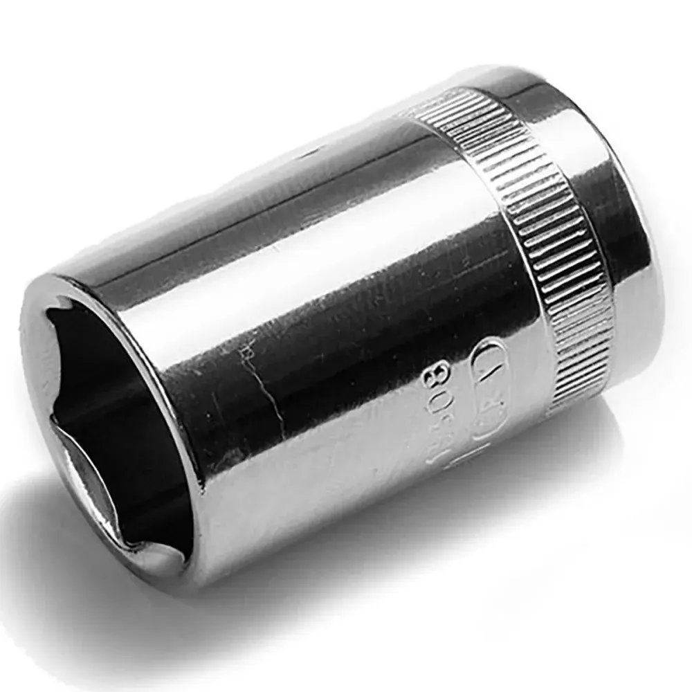 Soquete sextavado aço cromo vanádio 3/4" encaixe 3/8" Sata — fotografia de referência