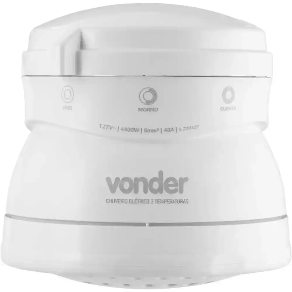 Ducha 3 temperaturas 4400W branca Vonder